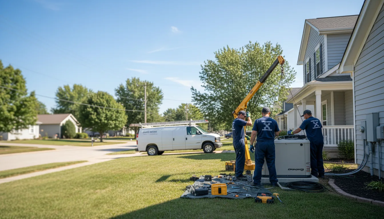 Generator Installation in Nordheim, TX near me